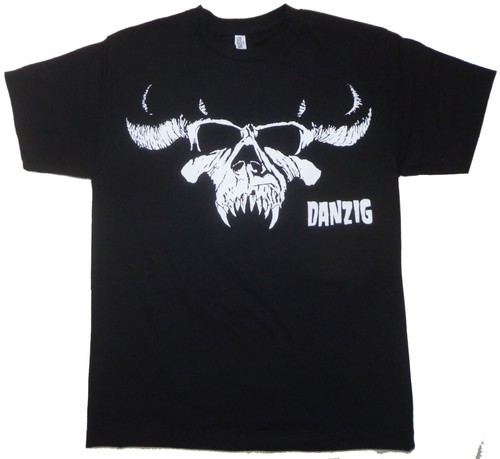 Danzig skull horns t shirt - danzig,
