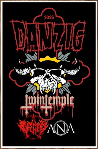 Danzig twin temple tour - temple, 2026